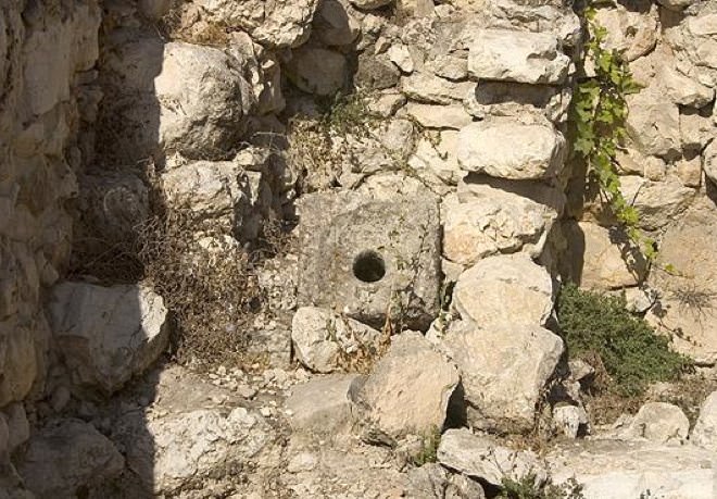 City of David - A Stone Barge