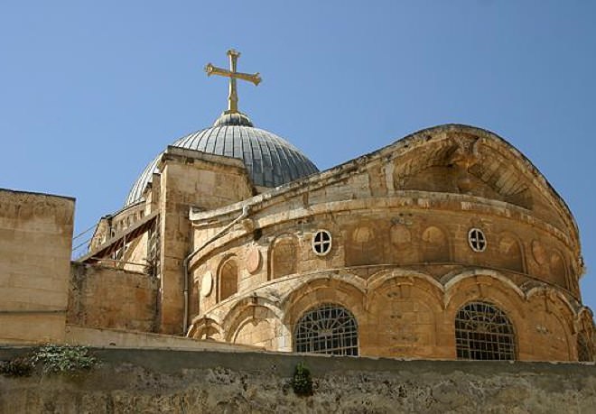 The Roof of The Holy Sepulchre Church The Roof of The Holy Sepulchre Church