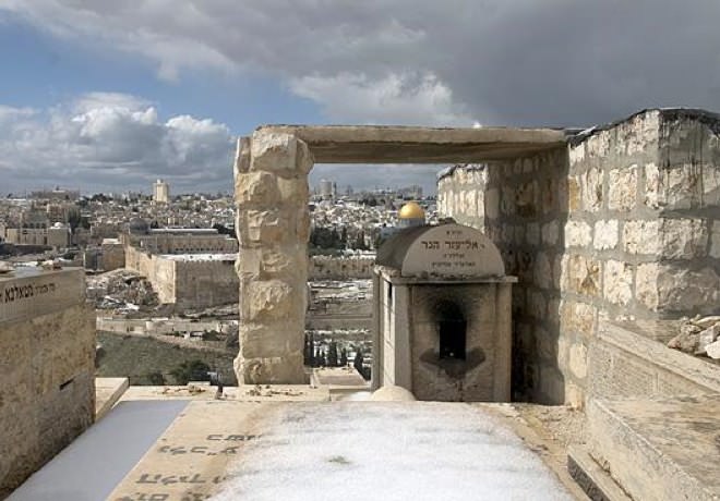 The Old City, from the Mount of Olives