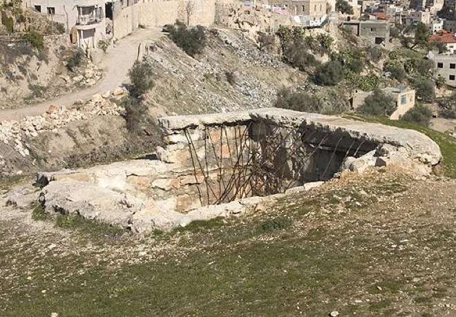בונקר ירדני בגיא בן הינום בונקר ירדני בגיא בן הינום