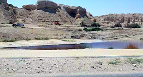 Camping sites in the Dead Sea area