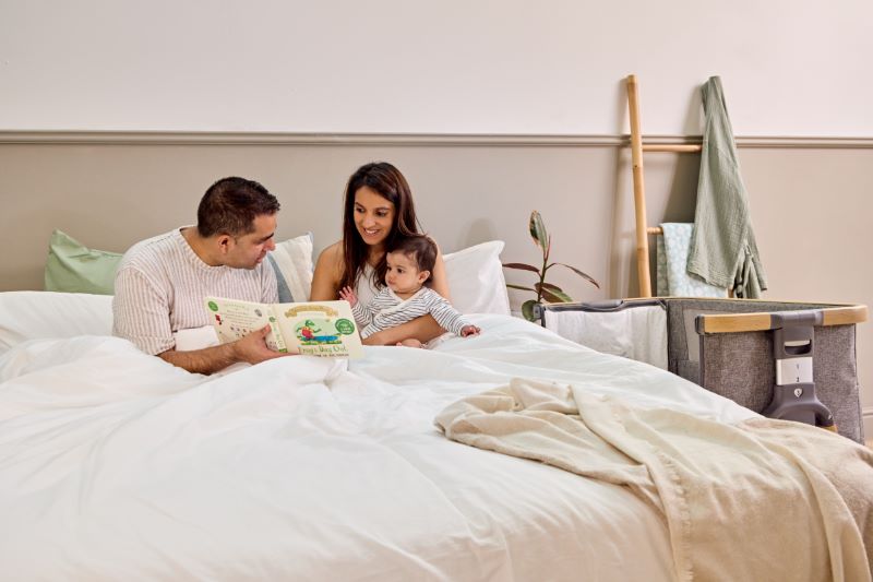 עריסה נצמדת שהופכת למיטה מעבר קוזי tutti bambini 