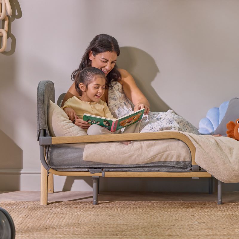 עריסת קוזי אקסל CoZee XL - מיטה מתפתחת 5 ב-1 מעריסה ועד ספה לילדים איה בייב