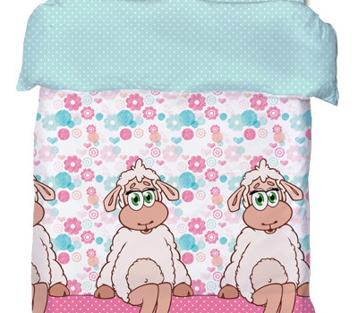 סט מלא למיטה - דגם COMX ורוד