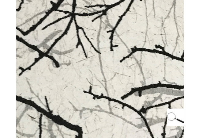 תקריב לדוגמת הטפט