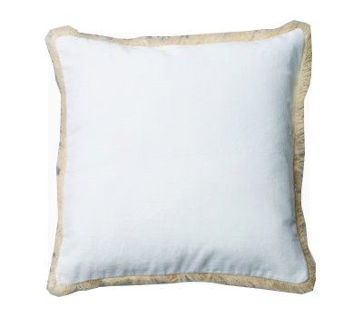 כרית נוי - דגם קאלה שמנת עדין