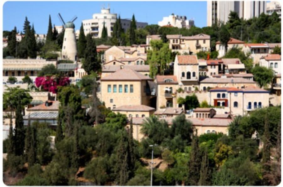 סיור בירושלים במשכנות שאננים- ימין משה