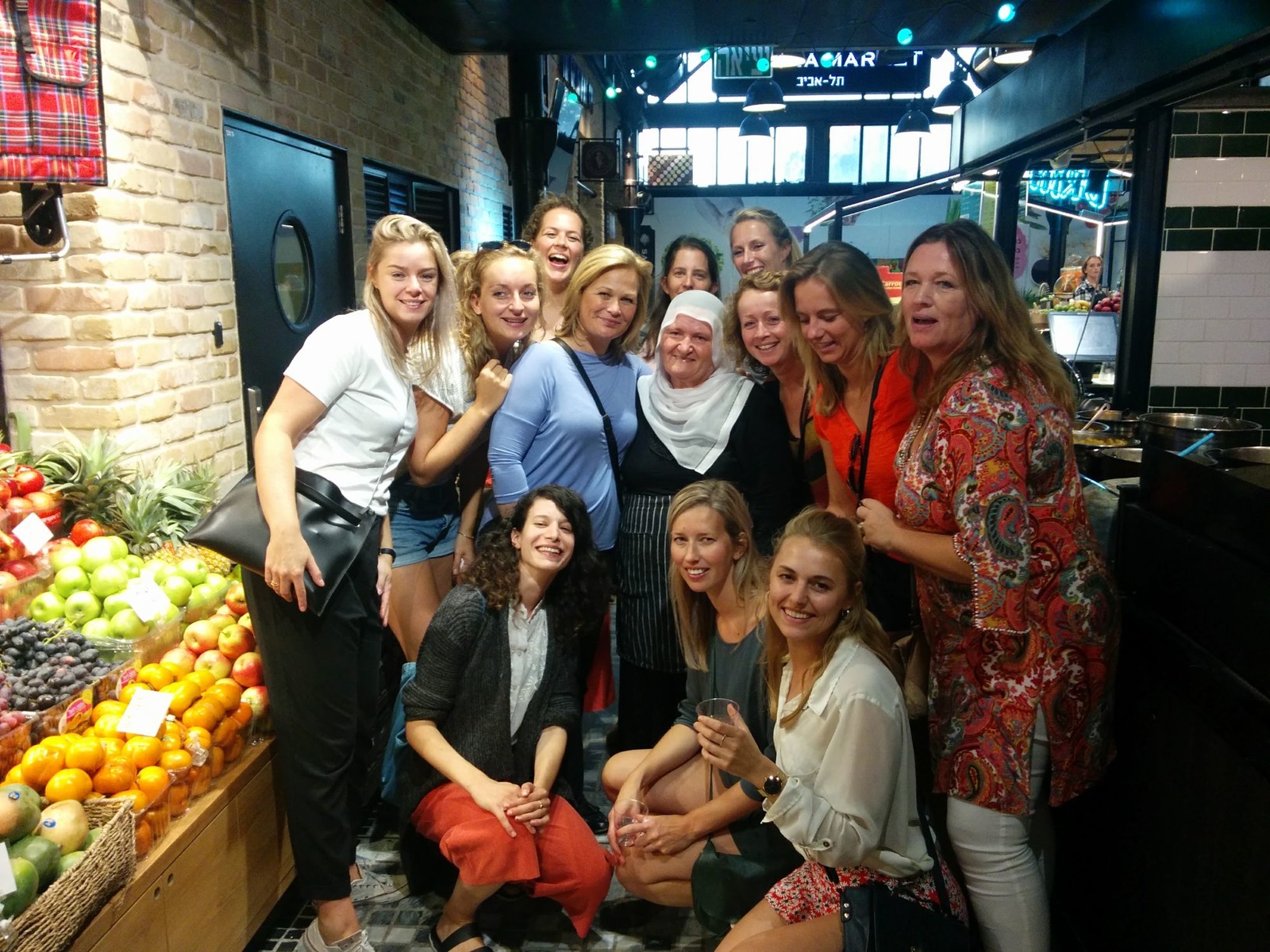 סיור קולינרי בשרונה מרקט 