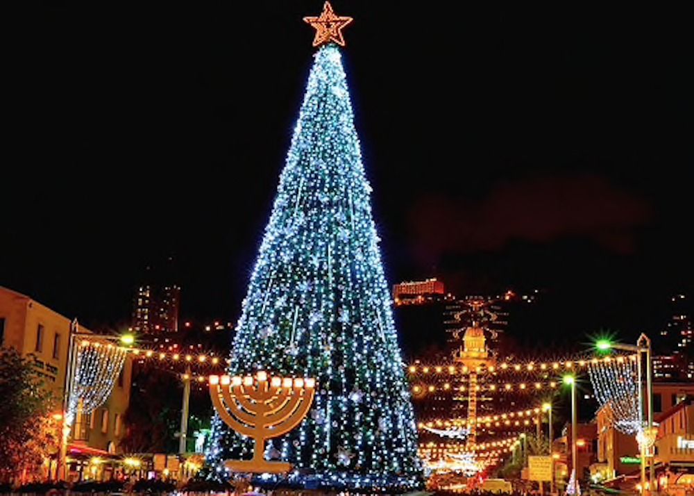 סיור חג המולד - החג של החגים בחיפה צילום צביקה רוגר