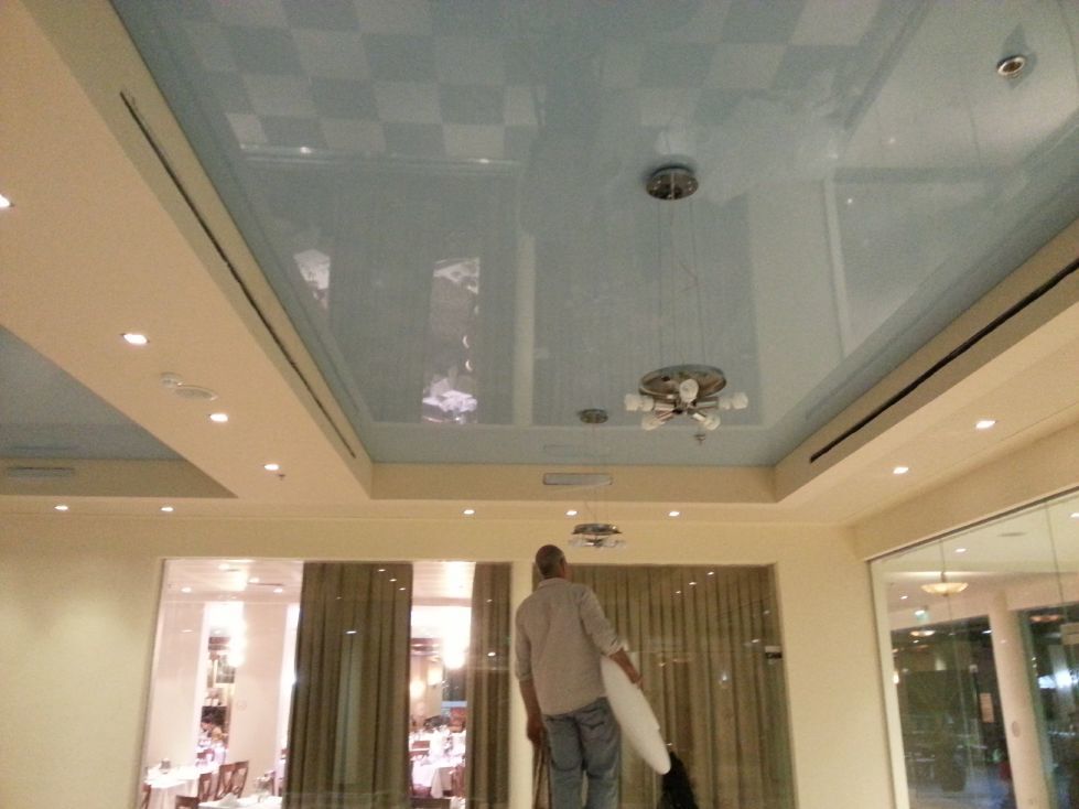 גלי כנרת בת-ים - תקרה נמתחת