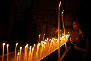 The beauty of lighting candles The beauty of lighting candles
