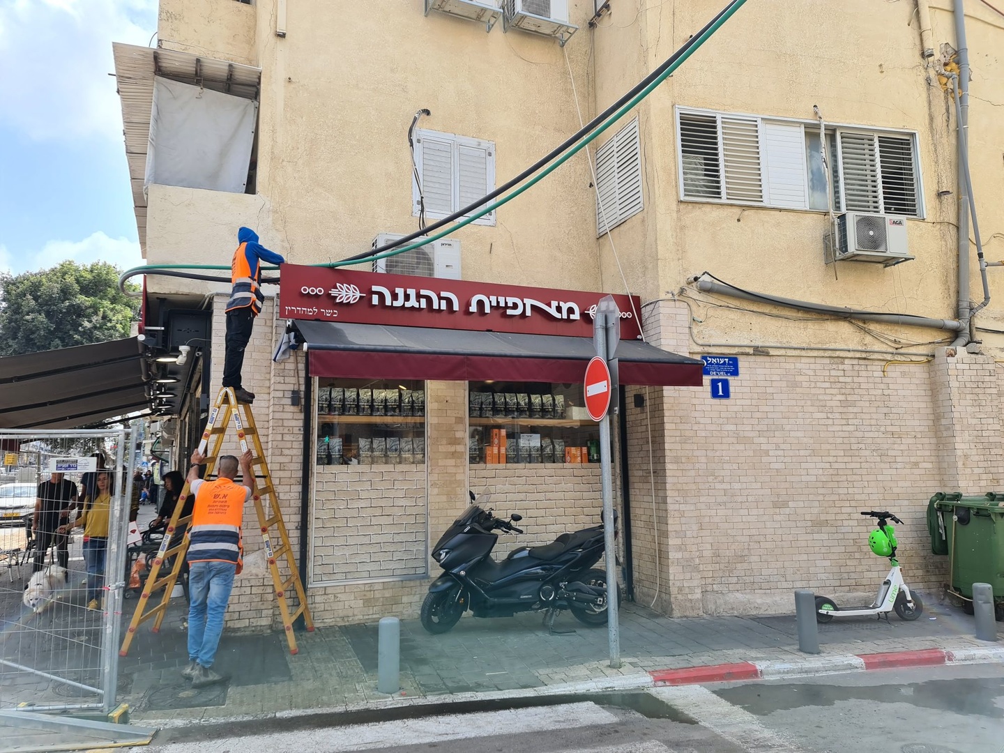 מאפיית ההגנה - שוק TLV