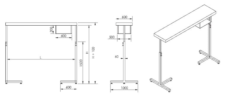 AIS - Auxiliary Instrument stand - optomechanics