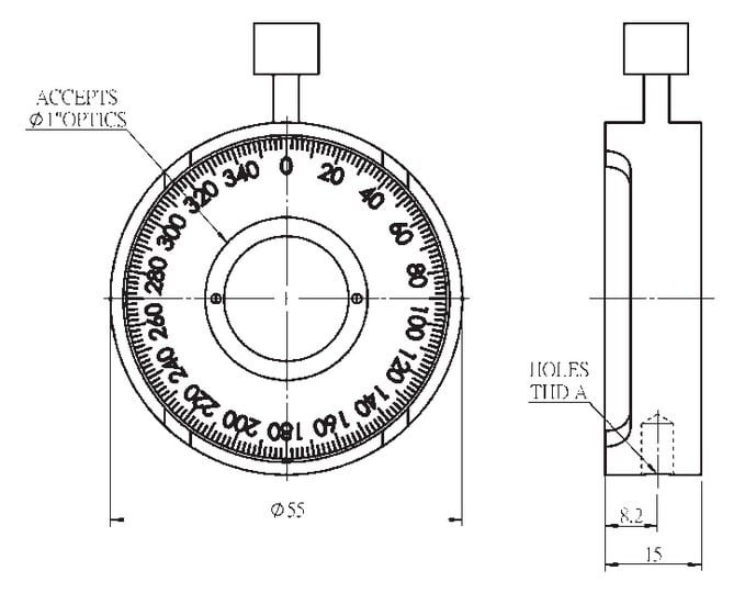 14PLM-2 - Precision Rotation Mount - SK-Advanced
