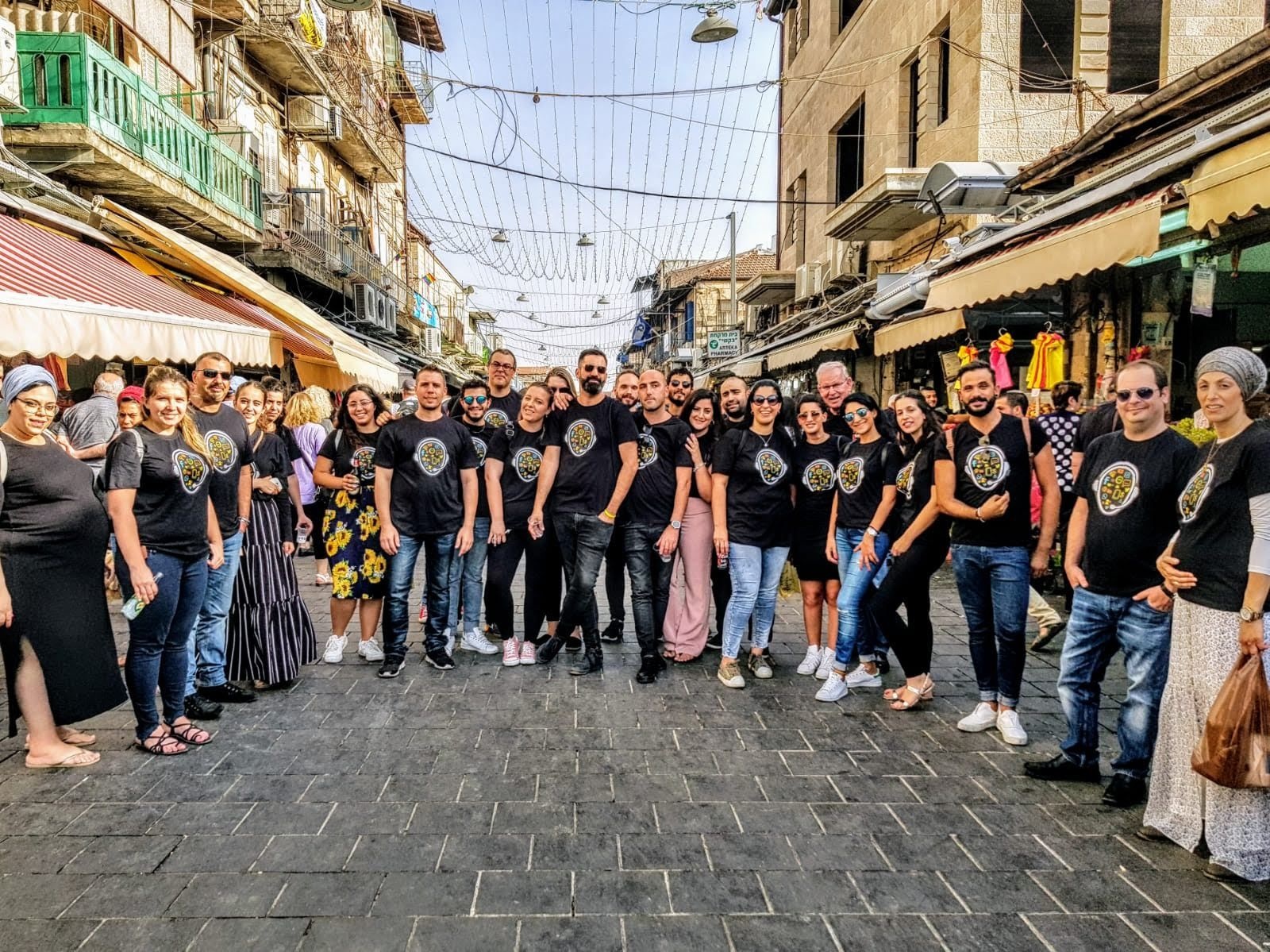 סיור לעובדים בשוק מחנה יהודה